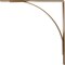 Ekena Millwork Morris Steel Bracket, Hammered Gold 3"W x 22"D x 22"H BKTM03X22X22MOHGO - alternate 5